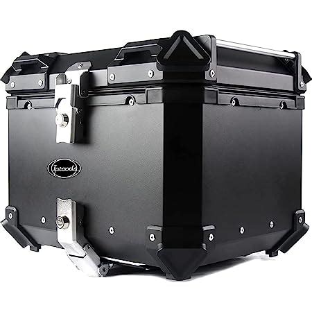 compact metal motorcycle trunk box|motorcycle top case with backrest.